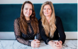 (L-R) Co-founders Catherine Salway and Andrea Waters